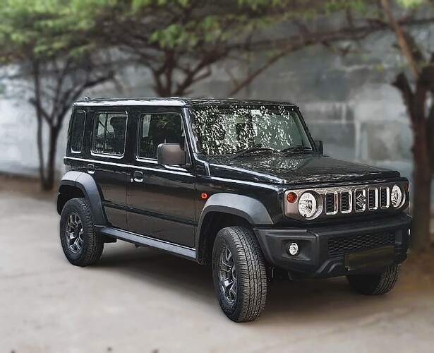 Jimny_first after tyre upgrade